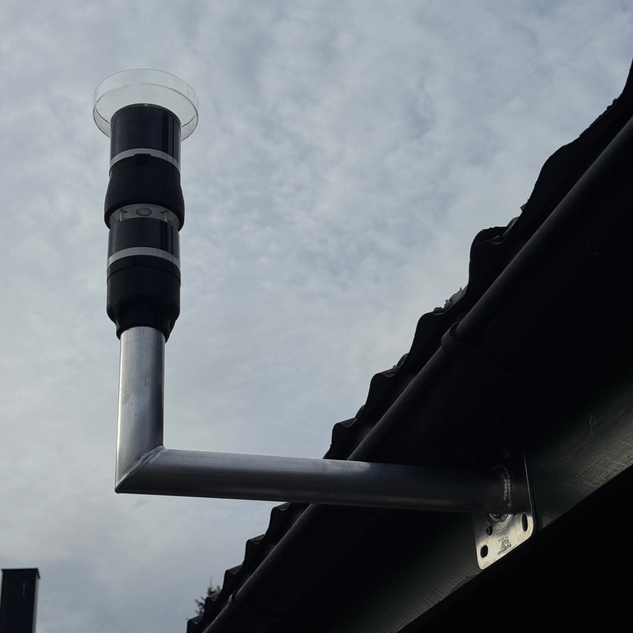 Festebraketter for Netatmo regnsensor og vindmåler - Sort - PROTONORD - PROTONORD